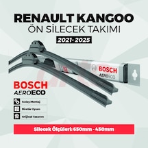 Renault Kangoo Bosch Aeroeco Ön Silecek Takımı 2021-2025