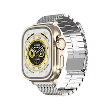Newface Apple Watch 38mm Ascend Metal Kordon - Gümüş