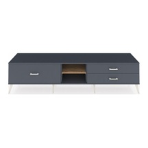 Hyperion Tv Ünitesi Tek Raflı 3 Çekmeceli 220x44x51 Antrasit-çam/antrasit Atlas Çam/antrasıt - Antrasıt