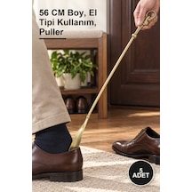 5 Adet Pirinç Kerata Çekecek 56 Cm Boy, El Tipi Kullanım, Puller