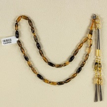 Şenalp Model Sıkma Kehribar Tesbih N11.12277
