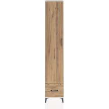 Hyperion Dolap 4 Raflı Tek Çekmeceli Tek Askılı 44x44x243 Aytaşı-çam Aytası