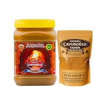 Odun Ateşinde Kavrulmuş Kepekli Bozkır Tahini 930 Gr Odun Ateşinde Kavrulmuş Susam 500 Gr