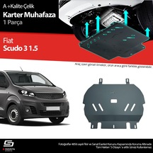 S-dizayn Fiat Scudo 1.5 Çelik Karter Muhafaza Koruma 2020 Üzeri A+ Kalite
