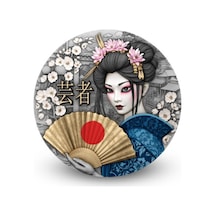Agakulche Japon Geyşa Gümüş Sikke Coin