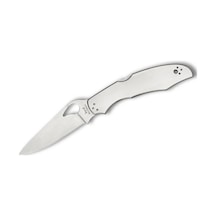 Spyderco Byrd Cara Cara 2 Stainless Combinationedge Kamp Çakı Gümüş