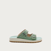 6344-water Green Sandalet Kadın 77 169 Kz Fly Flot Synthetıc