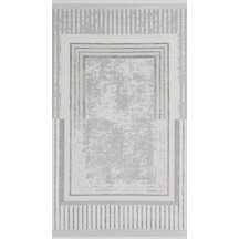 By Özer Halı Krem Renk Gri Bordürlü Modern Empera Halı Raymond Plus Cagnes Salon Halısı Çok Renkli