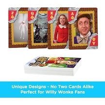 Aquarıus Willy Wonka Oyun Kartları - Willy Wonka En Sevdiğiniz Kart Oyunları İçin Temalı Kart Destesi - Resmi Willy Wonka Ürünleri Ve Ürünleri
