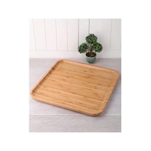 Hubrendy Tedarik Bambu Kare Sunum Tabağı 30cm Royaleks-kr3030 Diğer
