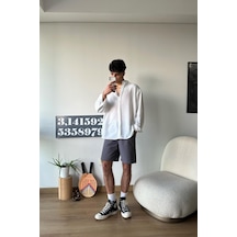 Chill Cozy Relax Fit Beyaz Gömlek-beyaz Beyaz