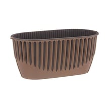 Omnipazar So-pynb1 Dekoratif Piyano Balkon Saksı 4.5 Litre No 1 Mocha