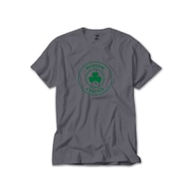 Boston Celtics Logo Gri Tişört