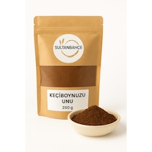 Doğal Keçiboynuzu Unu 250 Gr Katkısız - Rafine Şekersiz - Glutensiz - Vegan - Lif Kaynağı