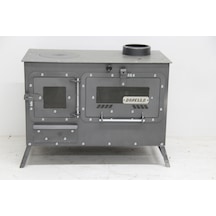 Dorello Kamp Sobası Kuzine Soba Fırınlı Kamp Sobası