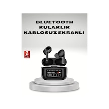 Aktif Gürültü Engelleme Anc Kablosuz Bluetooth Kulaklık Dijital Ekranlı Dokunmatik Ve Uzun Pil Ömürlü Mh-hs5876-0345