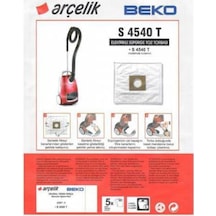 Arçelik Uyumlu S 4540 T Bez Toz Torbası 5 Adet