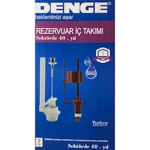 Denge Çekmeli Klozet Rezervuar Iç Takım Açık Ahşap