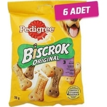 Pedigree 6 Adet - Biscrock Köpek Ödülü 200 Gr
