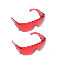 2 Pairs Profesyonel Ağız Koruyucu Güvenlik Gözlükleri Göz Gözlük Gözlük Beyazlatma Işık Lambası
