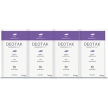 Deotak Soft Unisex Krem Deodorant 4 x 35 ML