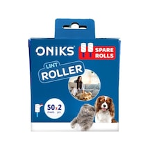 Oniks Tüy Toplama Yedek Rulu, 50 Yaprak X 2 Adet X 15 Adet