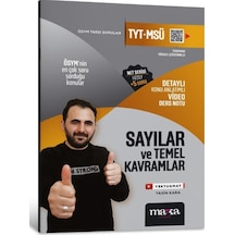 TYT MSÜ Sayılar ve Temel Kavramlar Konu Anlatımlı Video Ders Notu- Marka Yayınları