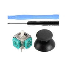 Ps3 Analog Motor Ve Topuz 1+1 Tornavida Ayırıcı Set Playstation 3 Kol Tamir Seti Yedek Parça