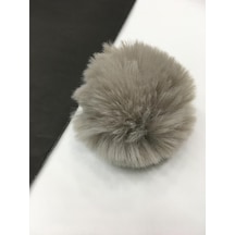 Ponpon / Yumoş Ponpon 7 Cm Taş Rengi