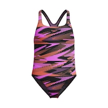 Speedo Hyperboom Alv Mdlt Jf Purple Kız Çocuk Mayosu 8-00372818290 Mor Mor