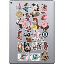 Esrarengiz Kasaba & Gravity Falls Sticker Paketi Bullet Journal Defter Çıkartma Ajanda Laptop Etiket Diğer