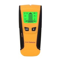 Elmpaly Portakal 3'lü Metal Ağaç Dedektörü Duvarda Kiriş Kablo Tarayıcı Kalınlık Ölçer