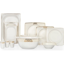 Schafer Glamor Regal Yemek Takımı-60 Parça-gold