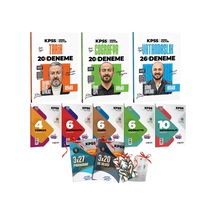 Retro Yayıncılık 2026 Kpss Gygk Retro Yayınları Tarih Coğrafya Vatandaşlık 66 Deneme Seti Ve 7li Branş Deneme Seti Celal Özyıldız