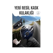 Intercom Kask Kulaklığı Anc Özelliği Yüksek Ses Kaliteli Bluetooth Kulaklık