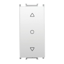 Viko Panasonic Modüler Opak Beyaz Tek Düğmeli Jaluzi Kumanda Anah