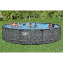 Bestway Apx 365 561ke Çember Prefabrik Havuz Seti 6,10 M X 1,32 M