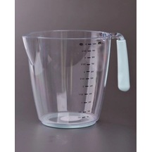 Ölçü Ve Hamur Kabı 1000 Ml - Silikon Sap Renkli