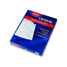 Noki Cristal Kristal Poşet Dosya 100 Adet Föy Dosya Diğer