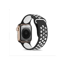 Ekılıf - Apple Uyumlu  Watch 38mm - Kordon Silikon Kordon Krd-02 - No30