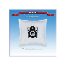 Siemens Uyumlu Vz 92e70 Süpürge Toz Torbası 20 Adet 200620