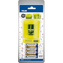 MILAN BWM10375 ACID ELEKTRİKLİ SARI KALEMTRAŞ BLISTER