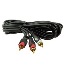 2 Rca Erkek + 3.5 MM Stereo Erkek 3 Metre Kablo Powermaster