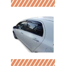 Toyota Uyumlu Yaris 2005 -2012 Modellerine Özel 4'Lü Mügen Tip Cam Rüzga
