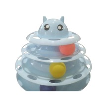 Mey İthalat Nunbell 3 Katlı Kedi Oyuncağı Kedi Başlıklı