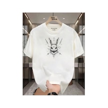 Tarzsokak Unisex Kod 4 Rabbit T-shirt Beyaz