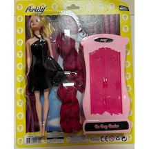 Anlily Dolapli Bebek Oyun Seti