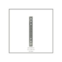 Düz Gönye, Sac Gönye, 15 X 130 Mm 10 Adet Metalik