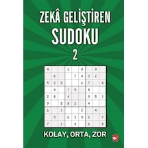 Zeka Geliştiren Sudoku-2- Beyaz Balina Yayınları