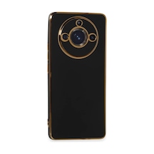 Realme 11 Pro Uyumlu Kılıf Volet Silikon - Siyah